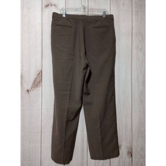Levi's Pants Men's 36 30 Brown‎ Wool Blend Travelers Straight Leg Light Weight - Picture 2 of 7